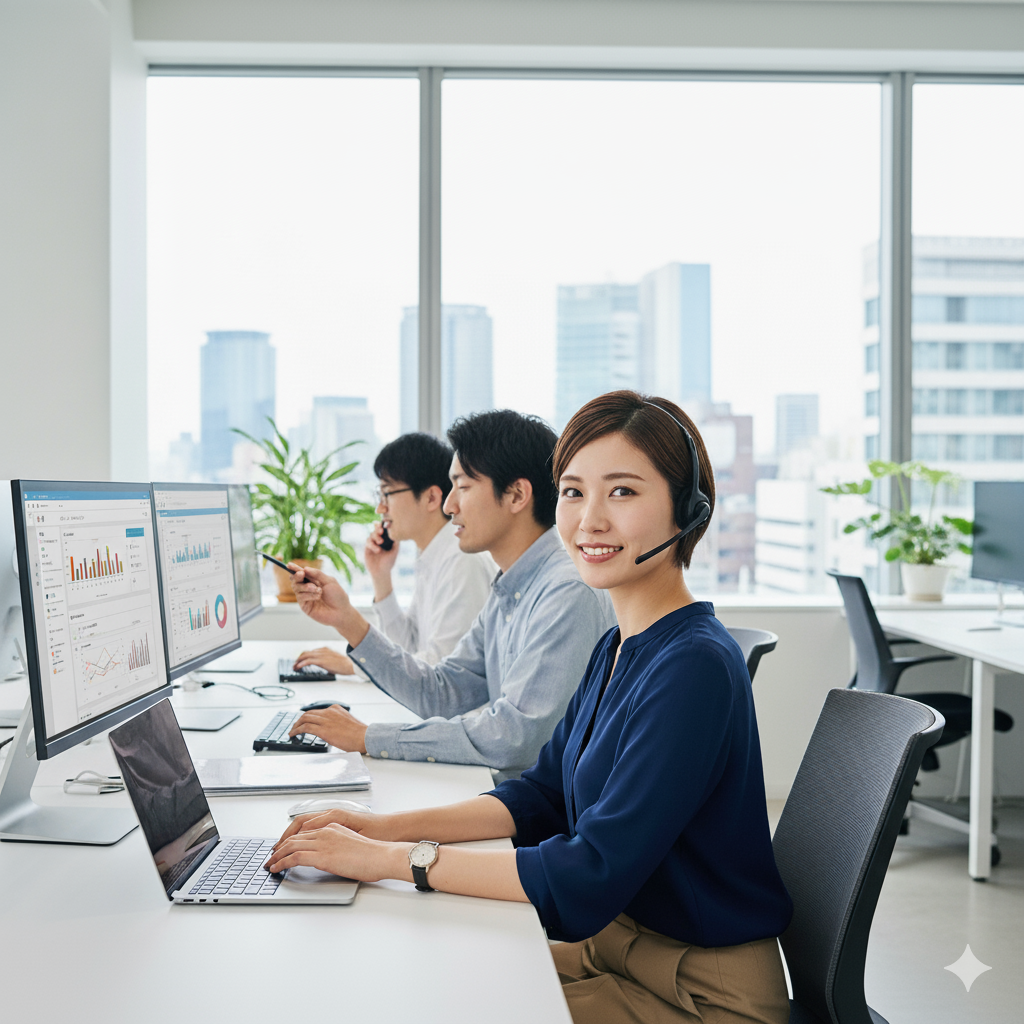 コールセンター(生命保険会社での問合わせ対応)