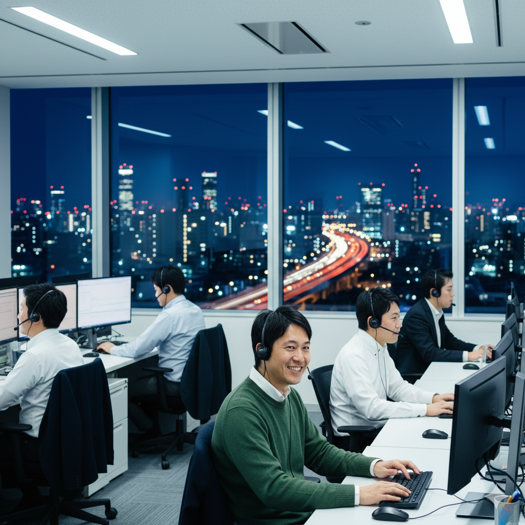 コールセンター(トヨタグループ：お住まいに関する問い合わせ対応（夜勤・英語）)