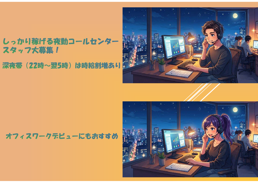 コールセンター(複数業務コールセンターオペレーター（シェアード業務）)