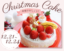 検査・品質チェック(クリスマスケーキの梱包)