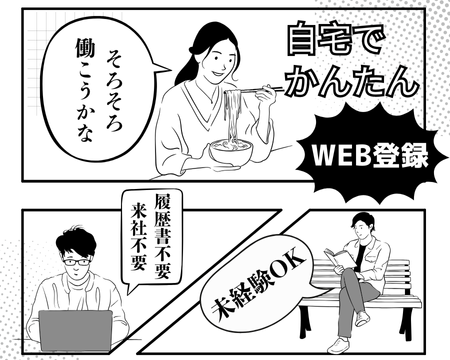 一般事務(ネット設備の工事日程調整など)