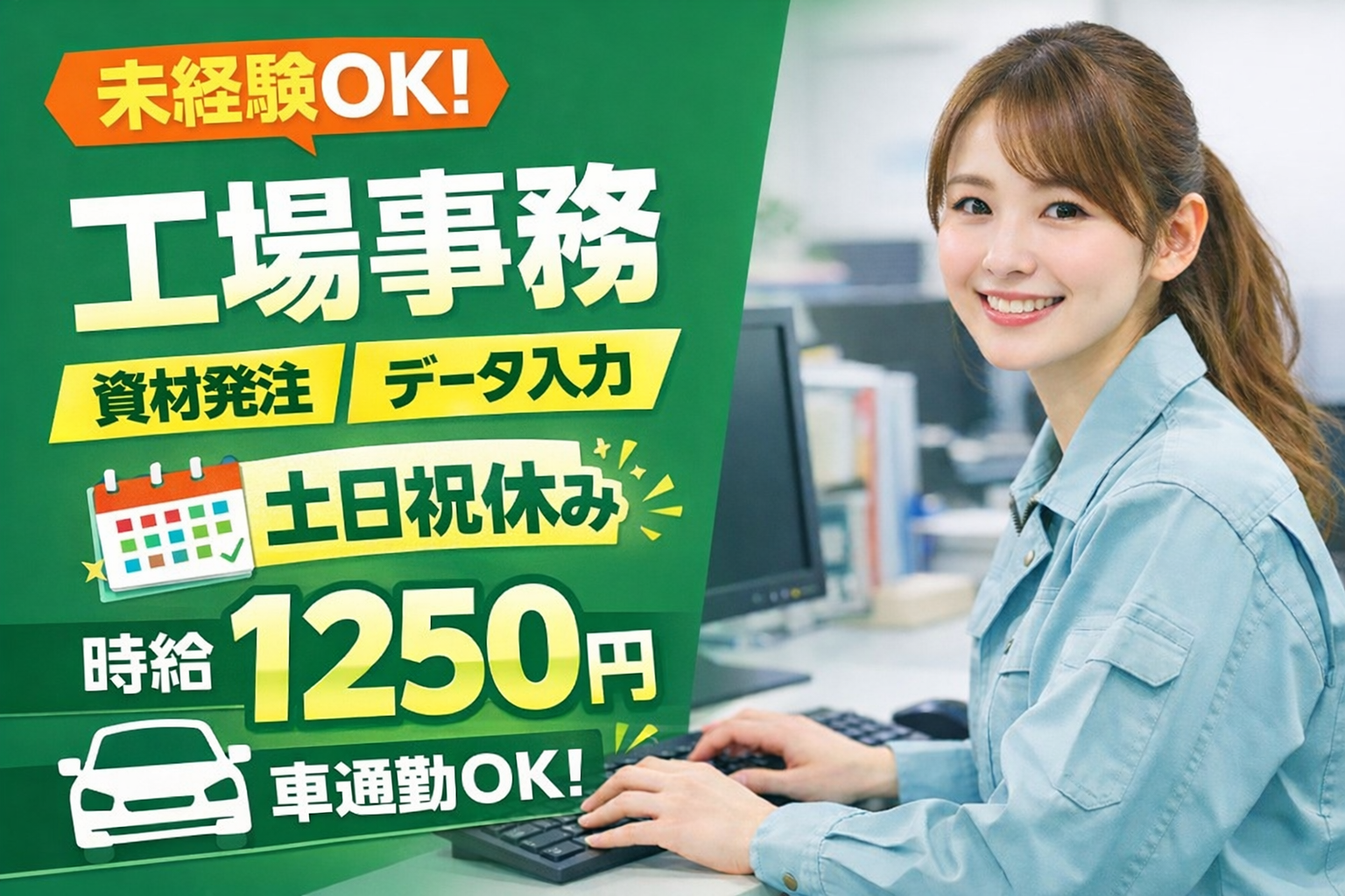 一般事務(生産管理事務)