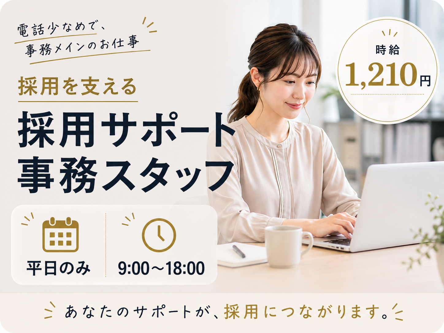 コールセンター(採用代行に関する事務作業)