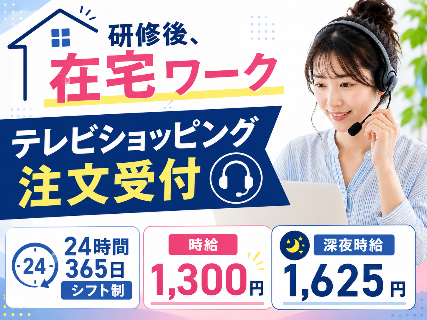 コールセンター(テレビ注文受付オペレーター)