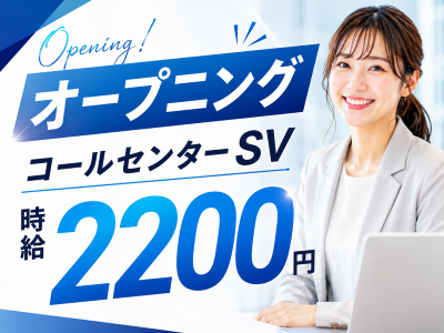 コールセンター・テレオペ（受信）(コールセンターSV)