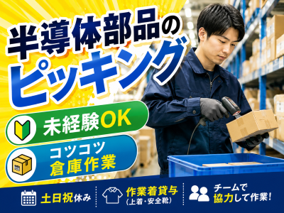 倉庫管理・入出荷(倉庫内でのピッキングおよび入出庫業務)