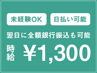 ピッキング（検品・梱包・仕分け）(ラインフローファンの外観検査、加工作業等及び付随する作業)