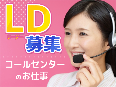 コールセンター・テレオペ（受信）(消費者ローンに関する問い合わせ対応(LD))
