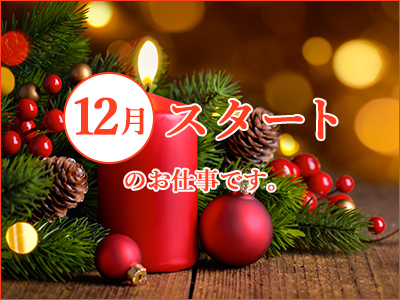 ピッキング（検品・梱包・仕分け）(Xmasケーキのかんたん仕分け・出荷補助のお仕事です！！)