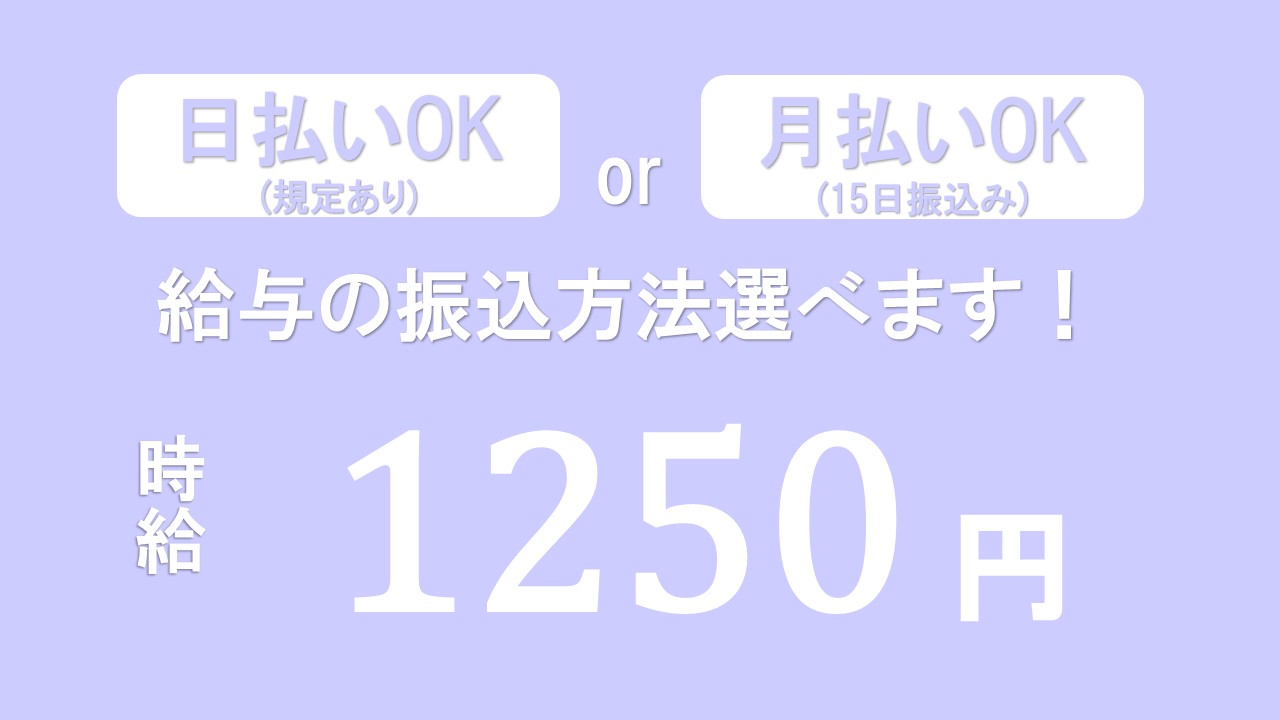 製造スタッフ（組立・加工）(電子部品の組立)