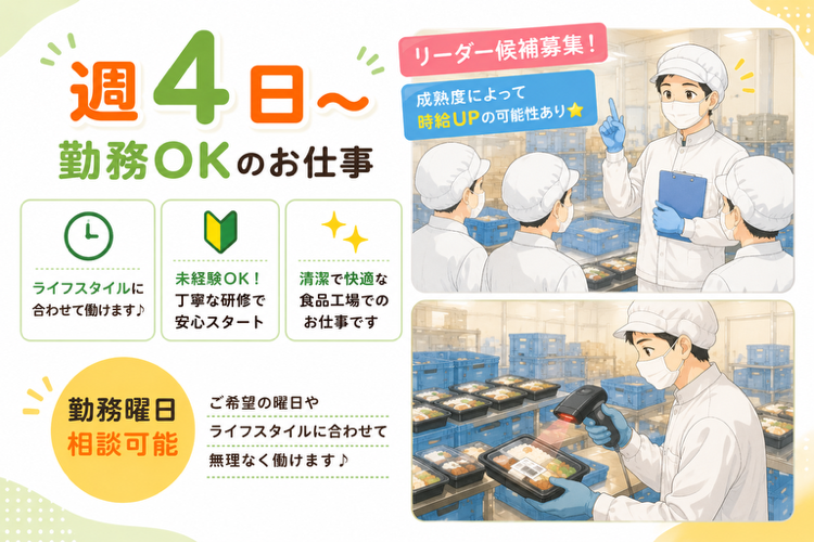 ピッキング（検品・梱包・仕分け）(仕分け：・発送準備)