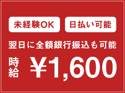 ピッキング（検品・梱包・仕分け）(ウエットティッシュ製造/ライン作業/前払い（規定あり）OK)