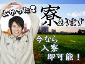 製造スタッフ（組立・加工）(機械へのセット作業や検査/平日5日/二交代制/寮費無料)